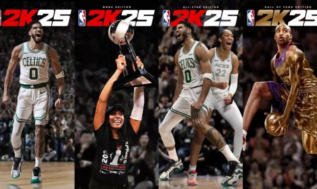 نسخه جدید NBA 2K25 با کاورهای جذاب، به زودی عرضه می‌شود!