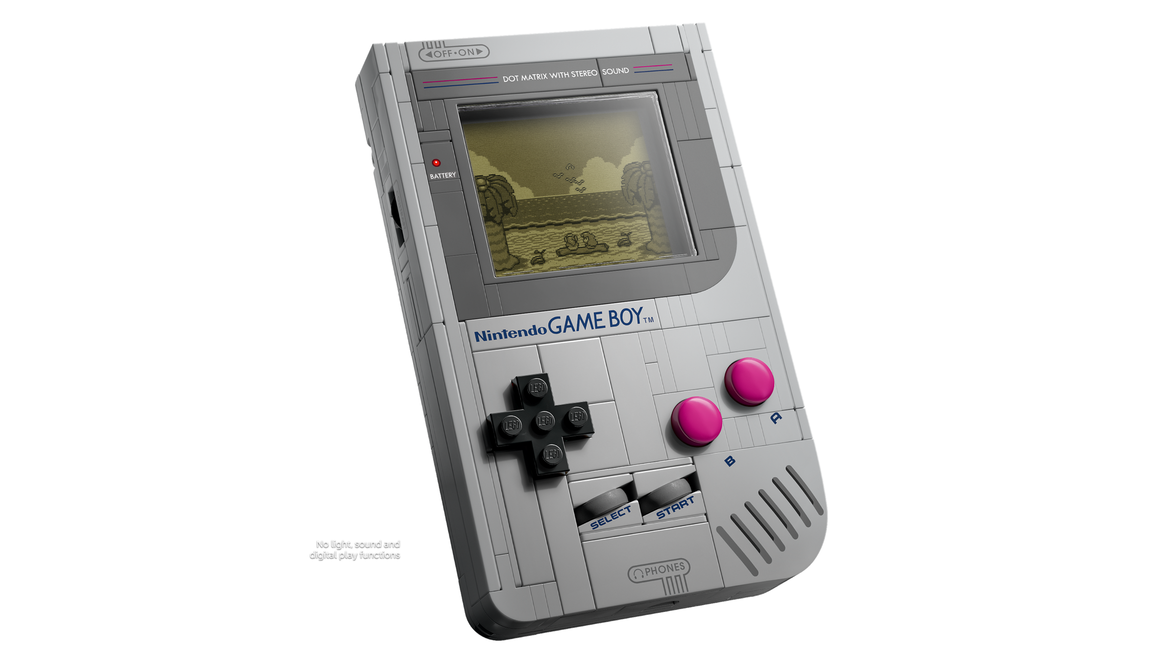 LEGO Game Boy رسمی نینتندو با نمایشگر لنیتیولار